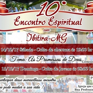 10º Encontro Espiritual em Ibitira/MG