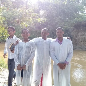 Batismo na cidade de Araxá/MG 