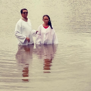 Batismo na cidade de Cruz das Posses dia 18.11.2018