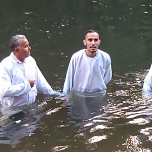 Batismo na cidade de Guará dia 25.08.2019