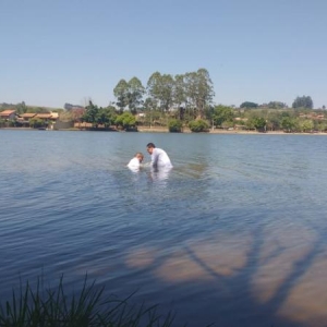 Batismo na cidade de Leme/SP dia 07.09.2018