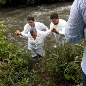 Batismo na cidade de Londrina dia 12.05.2019