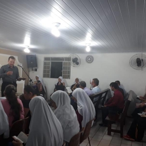 Culto de ação de graças na vila do bancários em Ibitinga/SP dia 03.04.2019