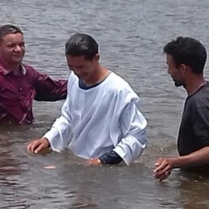 Estudo e Batismo em Água Doce/BA dias 09 e 10.12.2017