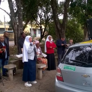 Evangelização na cidade de Piracicaba dia 05.08.2019 