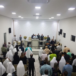 Reinauguração Templo do Jardim Santa Clara na cidade de Novo Horizonte dia 06.09.2018.