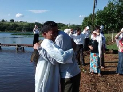 Imagem da Galeria Batismo Realizado em Ibitinga em 20/04/2014