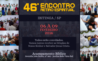 46º Encontro/Retiro Espiritual  em Ibitinga SP