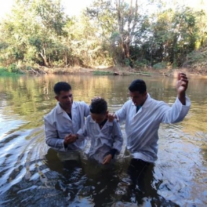 Batismo de 2 almas na Cidade de Valinhos SP, no dia 06 de junho de 2021.