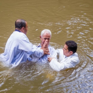 Batismo de 2 almas na cidade do Itapoã/DF no dia 28/01/2018