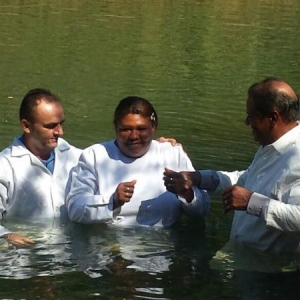 Batismo em Uruana de Minas/MG dia 11/06/2017