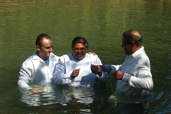 Batismo em Uruana de Minas/MG dia 11/06/2017