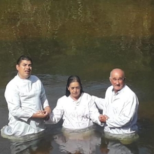 Batismo na cidade de Araraquara dia 21.04.2019