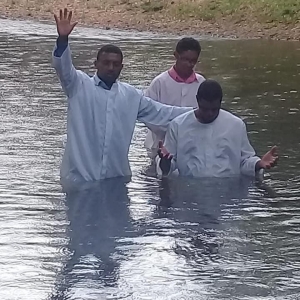 Batismo na cidade de Araxá/MG dia 14.10.2018