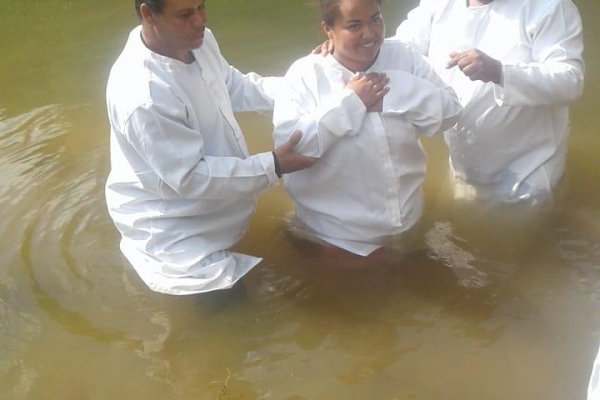 Batismo na cidade de Botelho/MG dia 14.10.2018