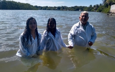 Batismo na cidade de Cabo Frio/RJ dia 01.05