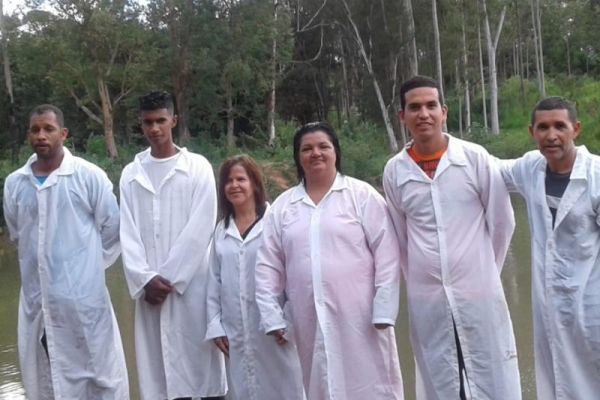 Batismo na cidade de Campinas/SP dia 10.03.2019