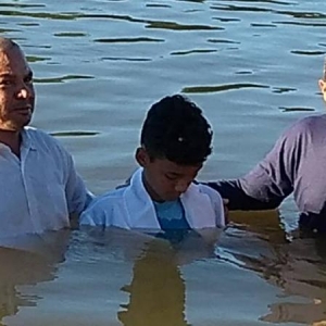 Batismo na cidade de Água Doce/BA dia 29/04/2017