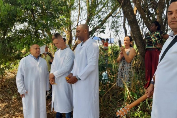 Batismo na cidade de Leme/SP dia 15.09.2019