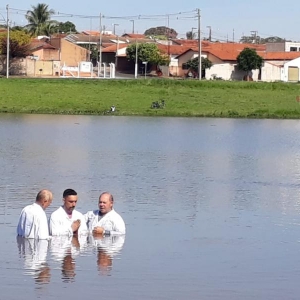 Batismo na cidade de Novo Horizonte/SP dia 21.04.2019