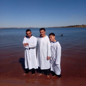 Batismo na cidade de Paranaíba dia 30.06.2019
