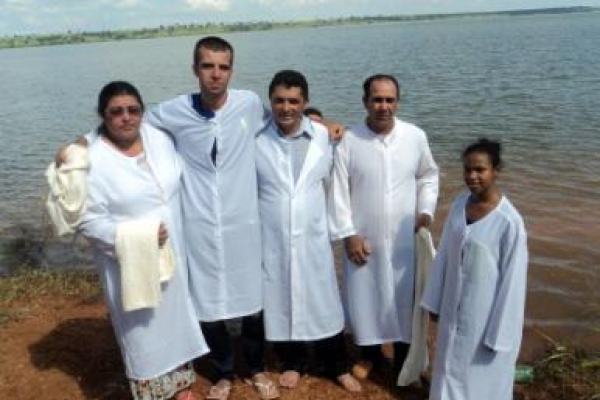 1º Batismo na cidade de Paranaíba MS 