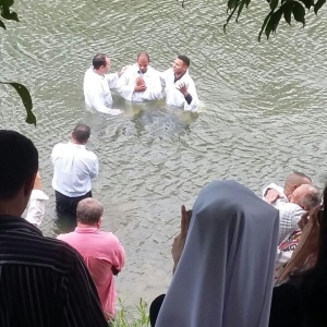 Batismo na cidade de Santa Bárbara D' Oeste/SP.