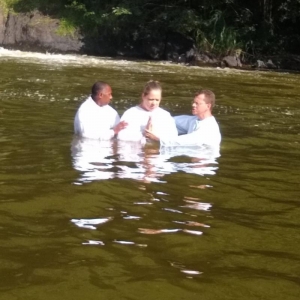 Batismo na cidade de Votorantim