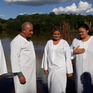 Batismo nas cidades de Sertãozinho e Cruz das Posses no dia 24.03.2019  