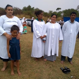 Batismo realizado dia 20/09/2020 na cidade de Catanduva SP. 