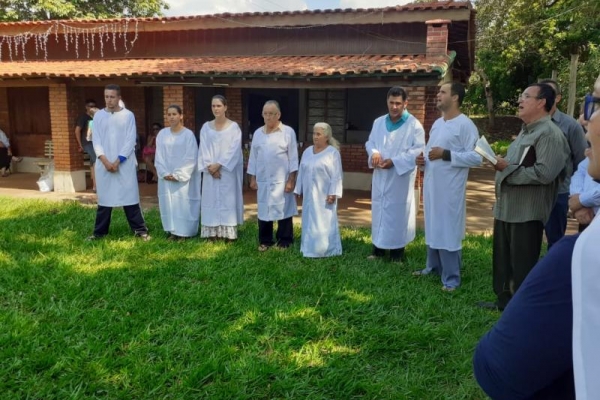 Batismo realizado em Ibitinga/SP no dia 29.12.2019