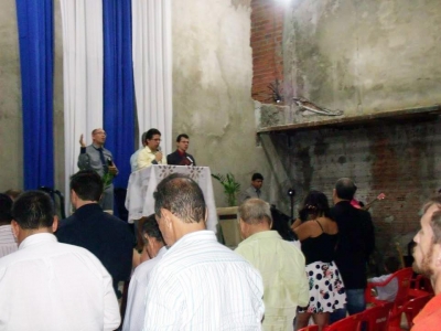 Imagem da Galeria 1º Culto no Templo de Cruz das Posses - 12/12/2015