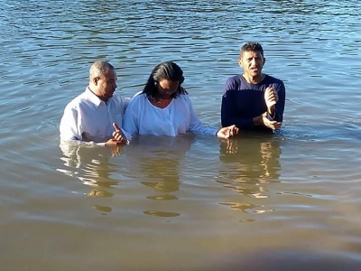 Imagem da Galeria Batismo na cidade de Água Doce/BA dia 29/04/2017