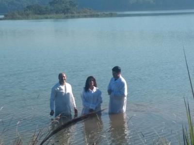 Imagem da Galeria Batismo na cidade de Curitiba/PR dia 09.06