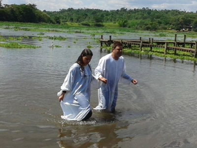 Imagem da Galeria Batismo na cidade de Ibitinga dia 11 de Janeiro de 2015 