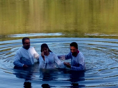 Imagem da Galeria Batismo na cidade de Nova Odessa dia 26.05