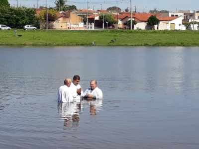 Imagem da Galeria Batismo na cidade de Novo Horizonte/SP dia 21.04.2019