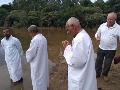 Imagem da Galeria Batismo dos Irmãos Santa Bárbara D'Oeste e Piracicaba SP dia 14.12.2019