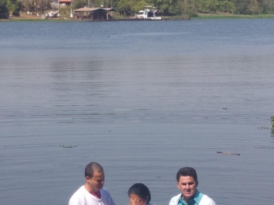 Imagem da Galeria Batismo realizado dia 06/09 na cidade de Ibitinga SP 