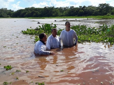 Imagem da Galeria Batismo realizado em Ibitinga juntamente com o Retiro Espritual dia 03.03.2019