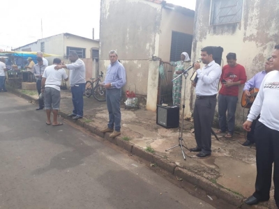 Imagem da Galeria Evangelização no bairro Vila Maria - Igreja que está em Ibitinga/SP dia 07.03.2019