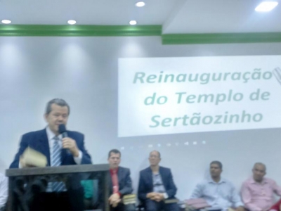 Imagem da Galeria Reinauguração do Templo de Sertãozinho no dia 08/10/2016