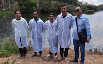 Batismo realizado dia 23/11/2020 na cidade de Campinas SP
